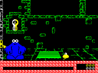 The Trap Door & Through The Trap Door screenshot 1 for ZX Spectrum